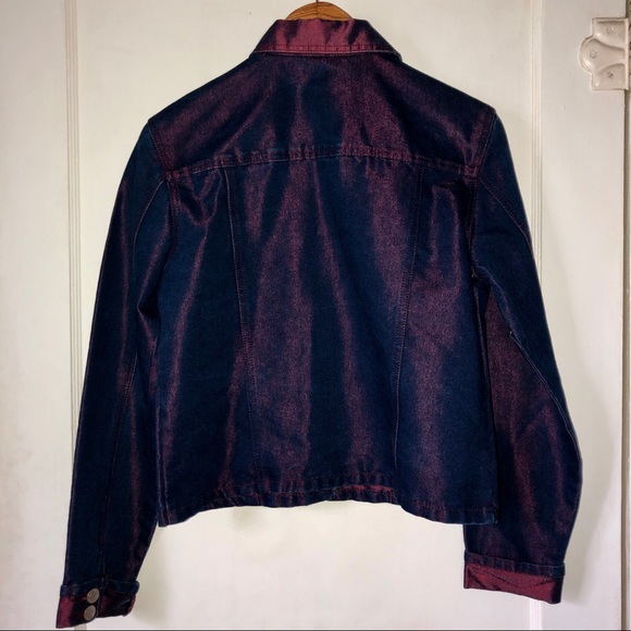 Vintage Iridescent Baccini Jacket - Picture 3 of 4